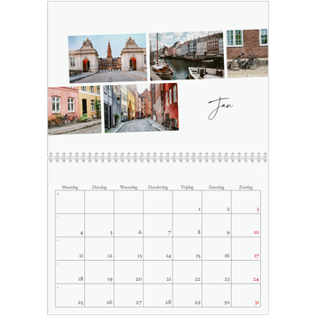 Fotokalender A4 Dubbel — City trip