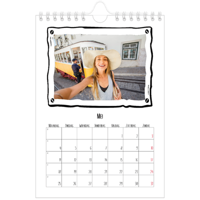 Fotokalender A5 — Plakboekmomenten [omslag]