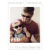 Fotokalender A4 (20 x 30 cm) — Grote maandaanduiding [Februari]