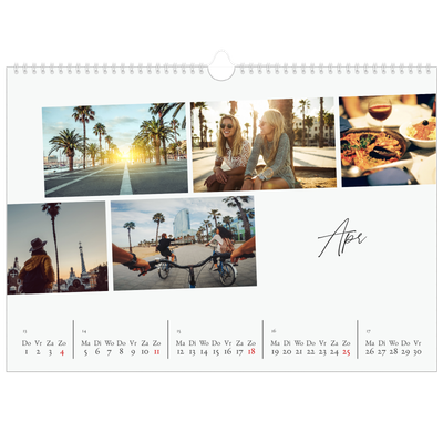 Fotokalender A3 — City trip [April]