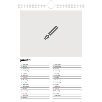 Fotokalender A4 — Ontwerp je eigen fotoproduct