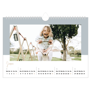 Fotokalender A4 — Aardse frames