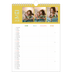 A4 Familieplanners — Vrolijk & kleurrijk - gezinsplanner 4 personen [Mei]