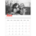 Fotokalender A4 Dubbel (30 x 40 cm) — Een dikgedrukt jaar [Januari]