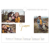Fotokalender A4 — Goudkleurige letters [Januari]
