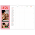 A3 Familieplanners — Vrolijk & kleurrijk - gezinsplanner 4 personen [Februari]