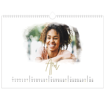 Fotokalender A3 — Foto effect [April]