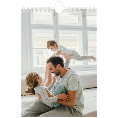 Fotokalender A5 — Bont gekleurd [omslag]