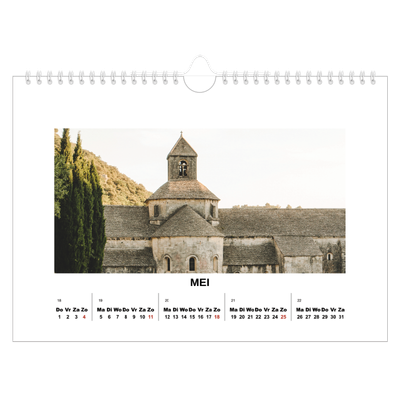 Fotokalender A4 — Eenvoudige foto [omslag]