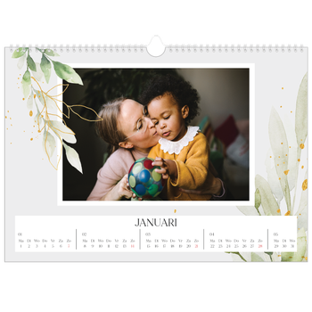 Fotokalender A3 — Bloemen splash