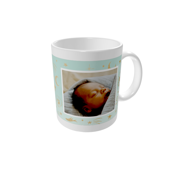 Mok bedrukken — Sterren, maan en magie