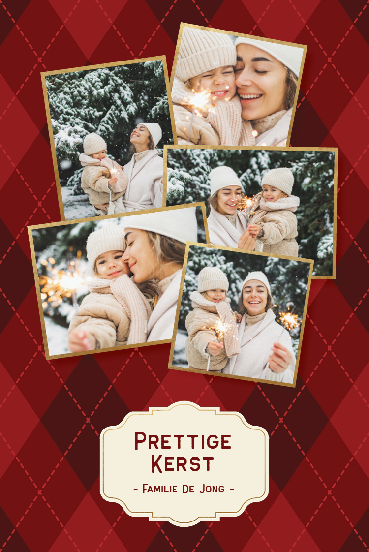 Fotokaarten — Traditionele kerst