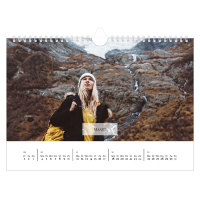 Fotokalender A4 — Klassieke kalender [Maart]
