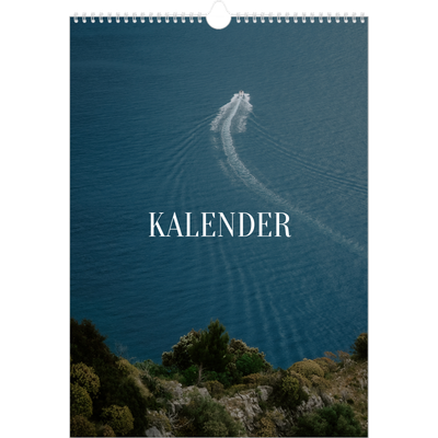 A3 Jaarkalender — Eindeloze ontsnapping [omslag]