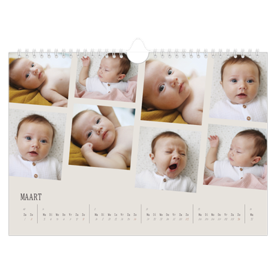 Fotokalender A4 — Herinneringen in beweging [Maart]