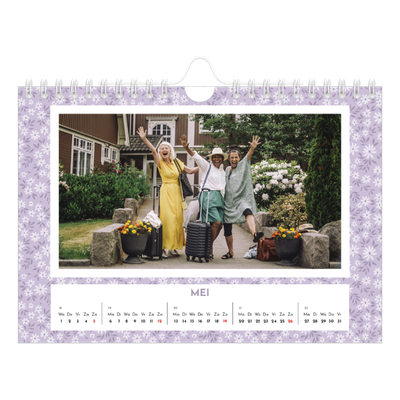 Fotokalender A5 — In volle bloei [September]