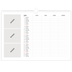 A3 Familieplanners — Ontwerp je eigen product - 4-persoons gezin [Januari]