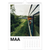 Fotokalender A4 (20 x 30 cm) — Witte randen [Maart]
