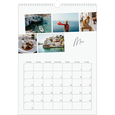 A3 Jaarkalender — City trip [Mei]