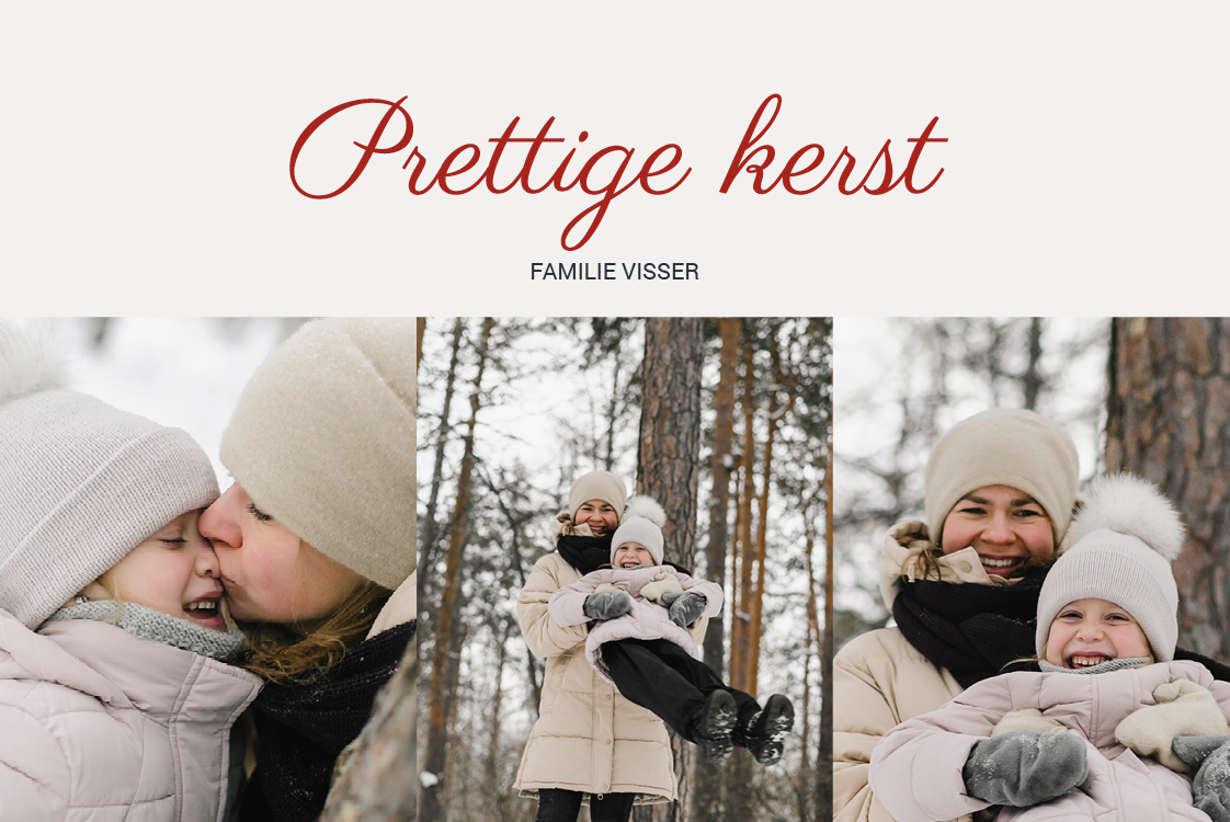 Fotokaarten — Sneeuw wit