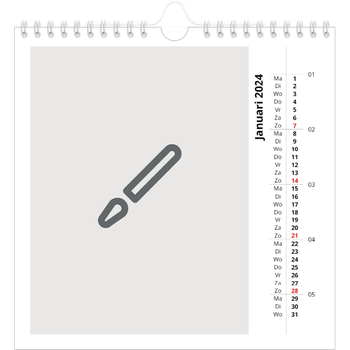 Fotokalender Vierkant — Ontwerp je eigen fotoproduct