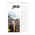 Fotokalender A5 — Witte randen [Januari]