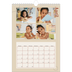 Fotokalender A4 (20 x 30 cm) — Asymmetrische tekst [April]