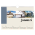 Fotokalender A4 — Bezienswaardigheden van de wereld [Januari]