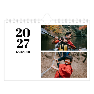 Fotokalender A5 — Serif en momenten [omslag]