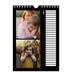 Fotokalender A5 — Foto in zwart kader [April]