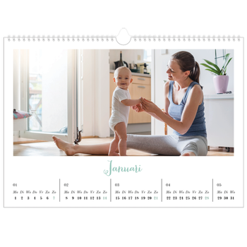 Fotokalender A3 — Hallo wereld