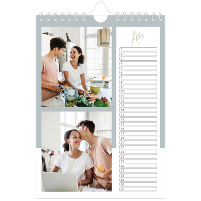 Fotokalender A5 — Aardse frames [Mei]