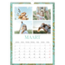 A3 Jaarkalender — Gebloemd behang [Maart]