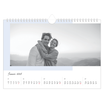 Fotokalender A4 — Kleur frames