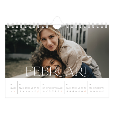 Fotokalender A5 — Groots [Februari]