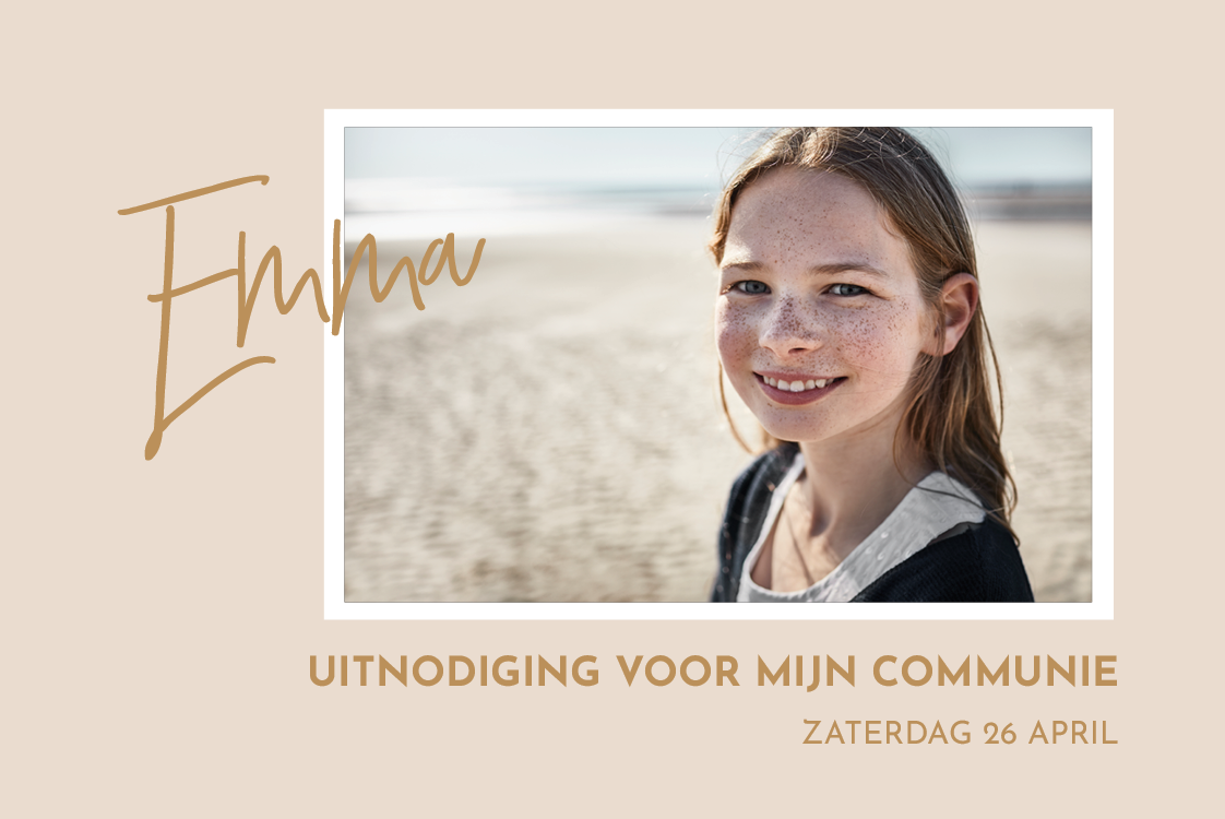 Uitnodigingen — Pastelkleurige achtergrond