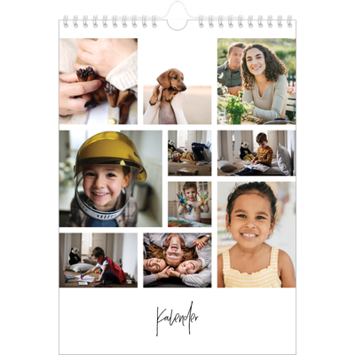 Fotokalender A4 (20 x 30 cm) — Foto arrangement [omslag]
