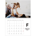 Fotokalender A4 Dubbel (30 x 40 cm) — Schijnwerper effect [Februari]