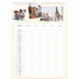 A3 Familieplanners — Modern - gezinsplanner 5 personen [Maart]