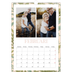 A3 Jaarkalender — Gebloemd behang [Februari]