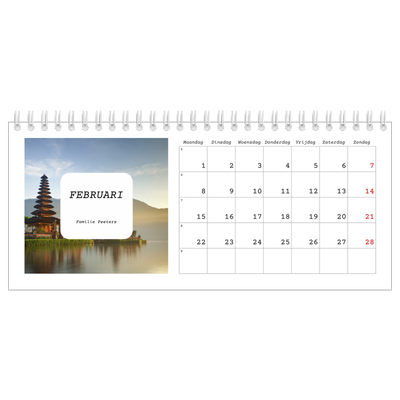 Bureaukalenders — Het volledige verhaal [Februari]