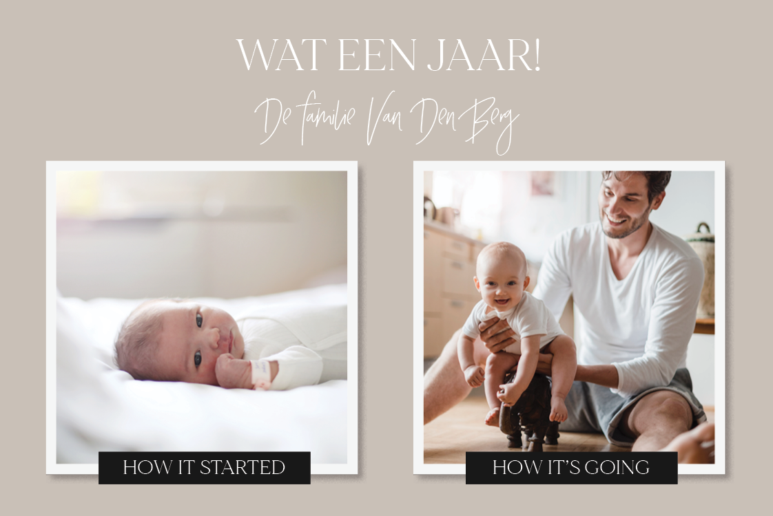 Fotokaarten — Wat er in een jaar kan gebeuren...