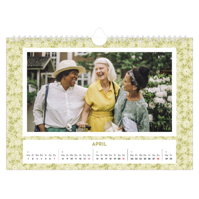 Fotokalender A5 — In volle bloei [Augustus]
