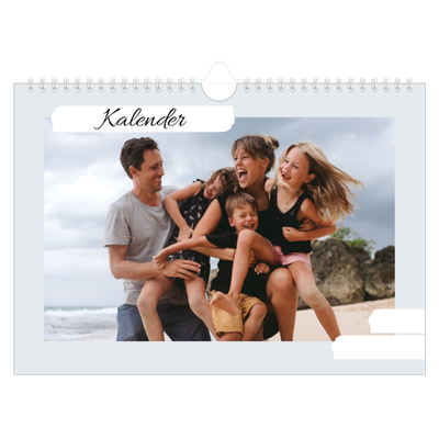 Fotokalender A4 — Gedempte tonen [omslag]