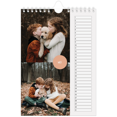 Fotokalender A5 — Fotosticker [Mei]