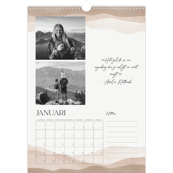 Fotokalender A3 — Welzijn quotes