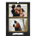 Fotokalender A4 (20 x 30 cm) — Foto in glitterrand [omslag]