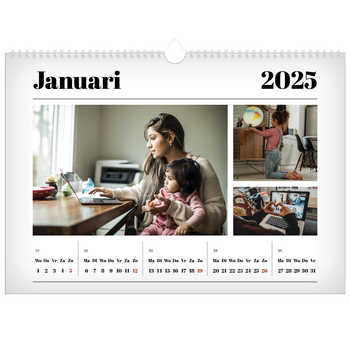 Fotokalender A3 — Vers van de pers