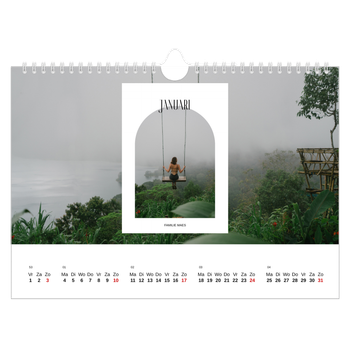 Fotokalender A4 — De open boog