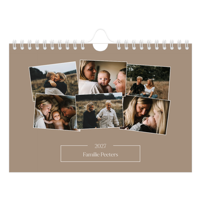 Fotokalender A5 — Gemaakte herinneringen [omslag]